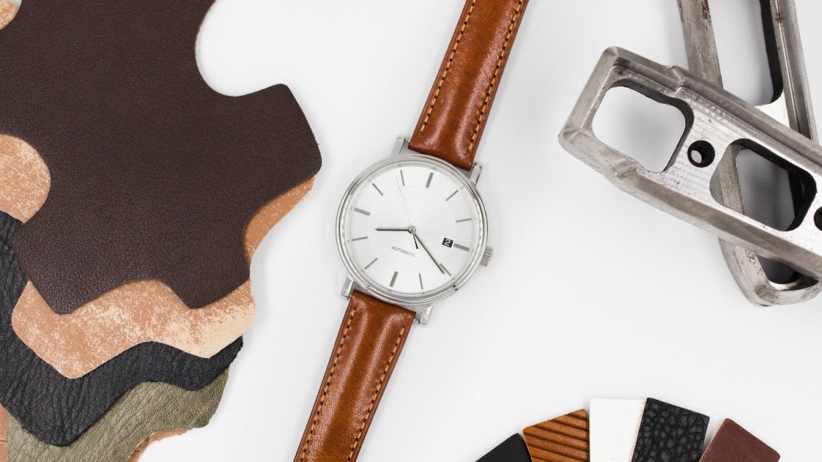 High quality reaplcement leather watch bands from Strapped For Time