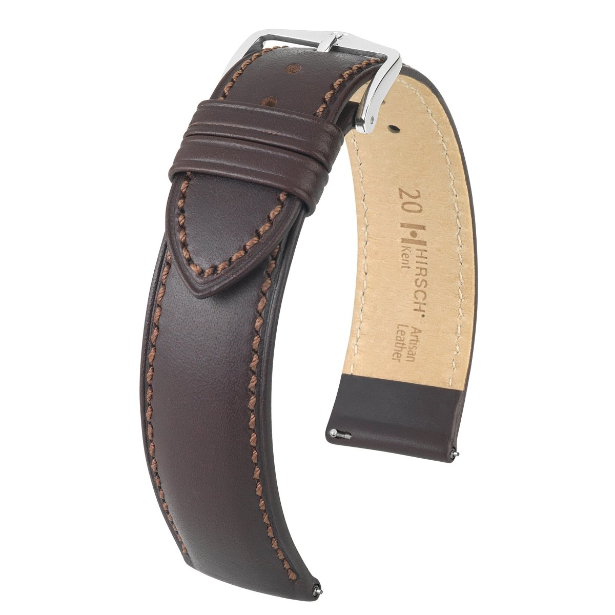 Kent | Calfskin Leather watch band - Strapped For Time