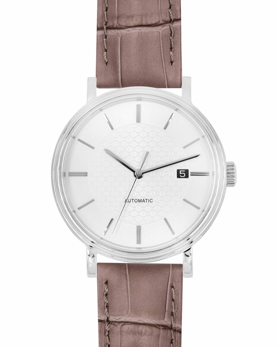 Duke | Embossed Alligator watch band - Strapped For Time