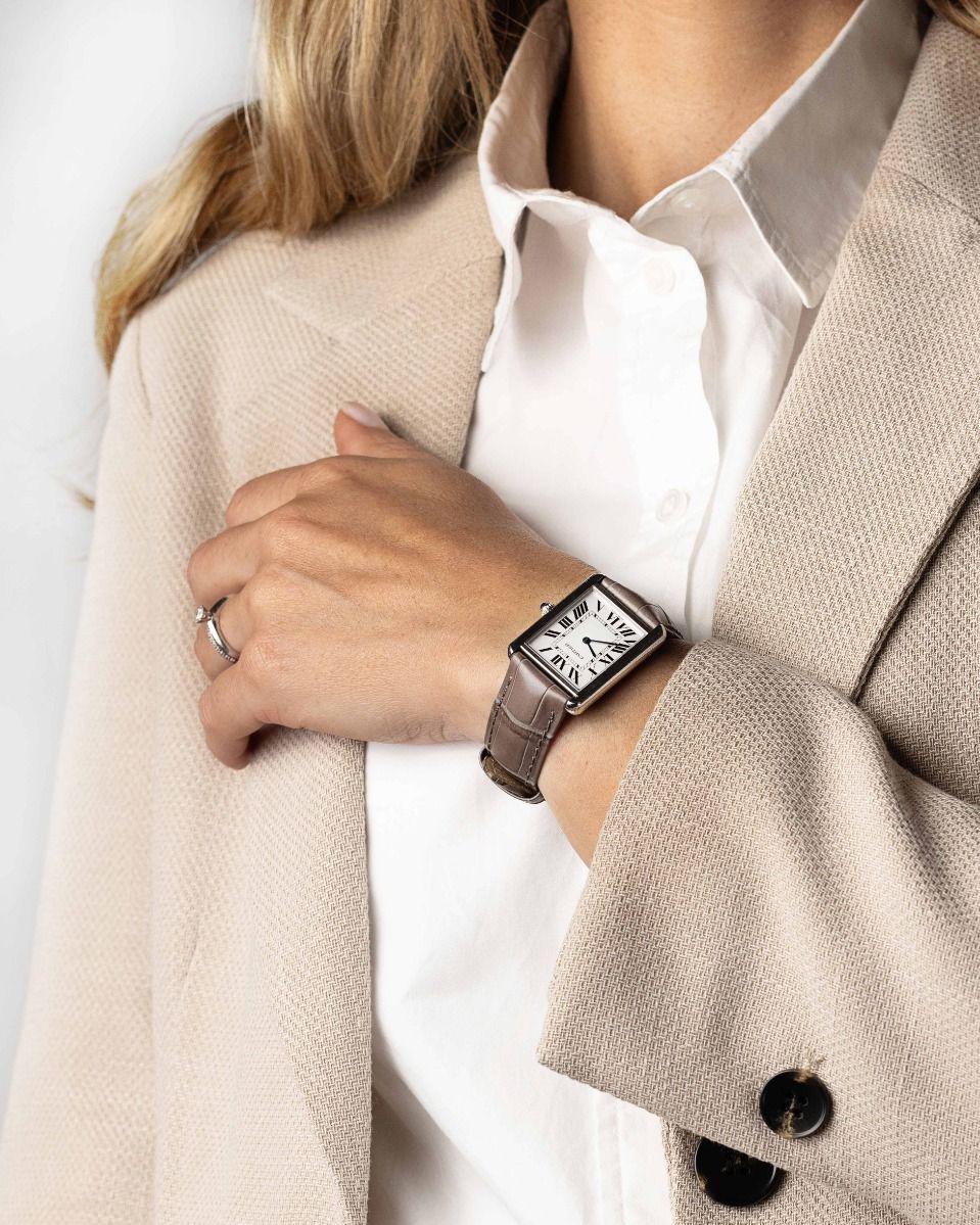 Duke | Embossed Alligator watch band - Strapped For Time