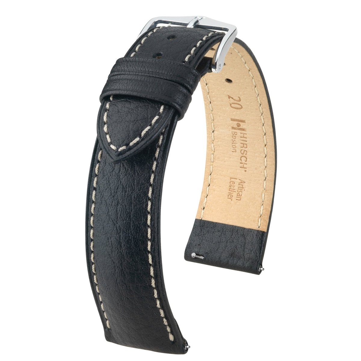 Boston | Buffalo Grain watch band - Strapped For Time