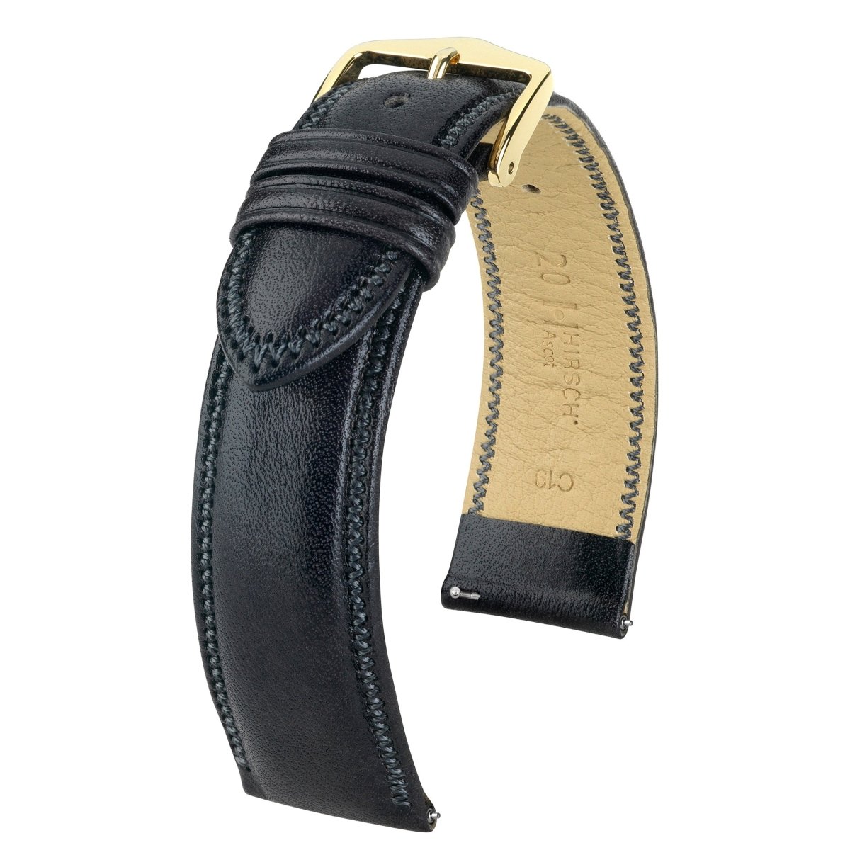 Ascot | English Calfskin watch band - Strapped For Time