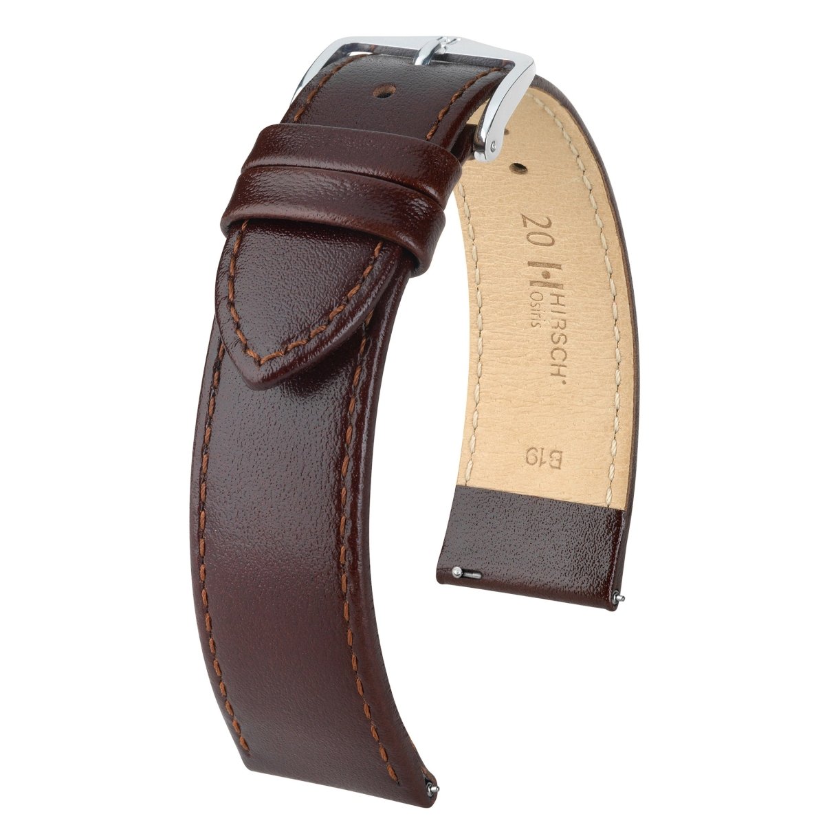 Osiris | Box Leather watch band - Strapped For Time