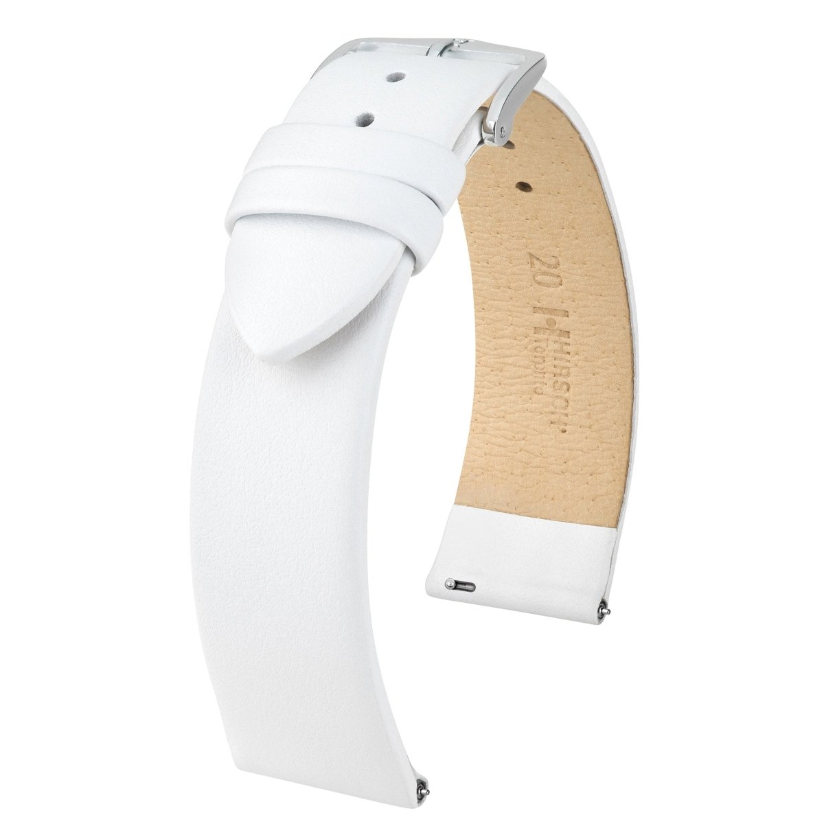 Toronto | Flat Calfskin Leather watch band - Strapped For Time