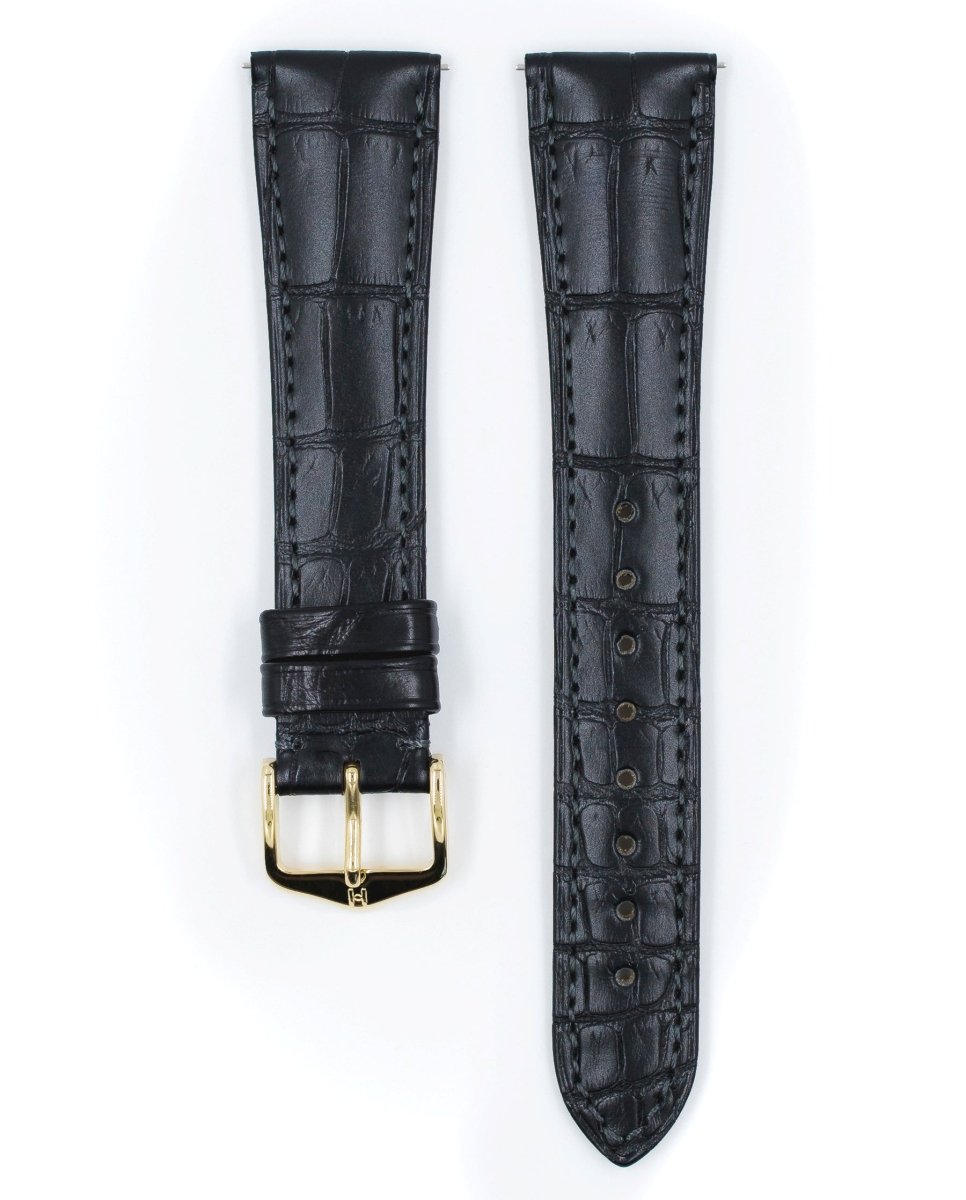 London | Center Cut Alligator watch band - Strapped For Time