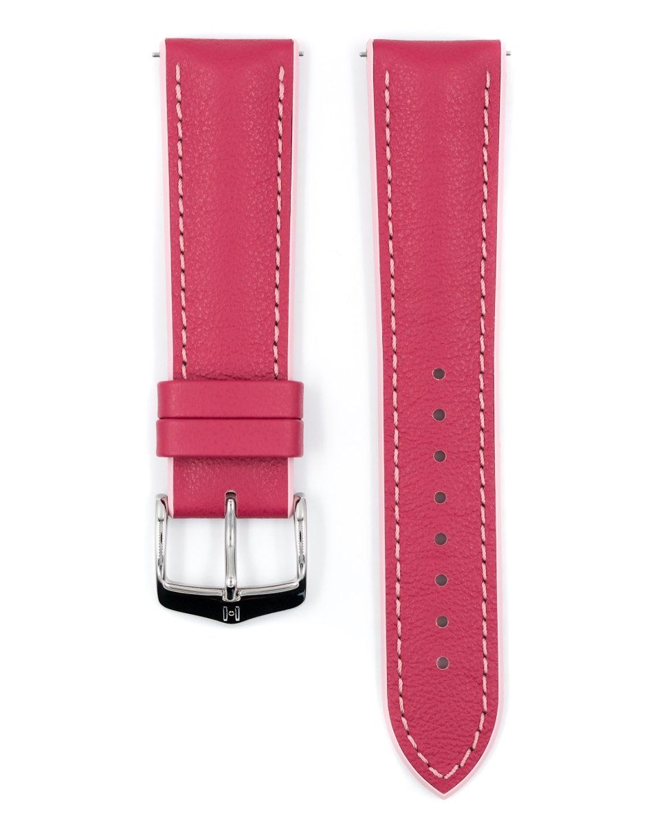 Lindsey | Performance Leather watch band - Strapped For Time