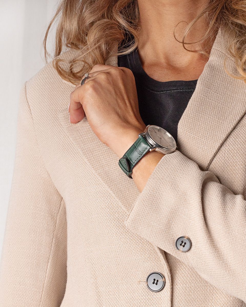 Paul | Performance Embossed Alligator watch band - Strapped For Time