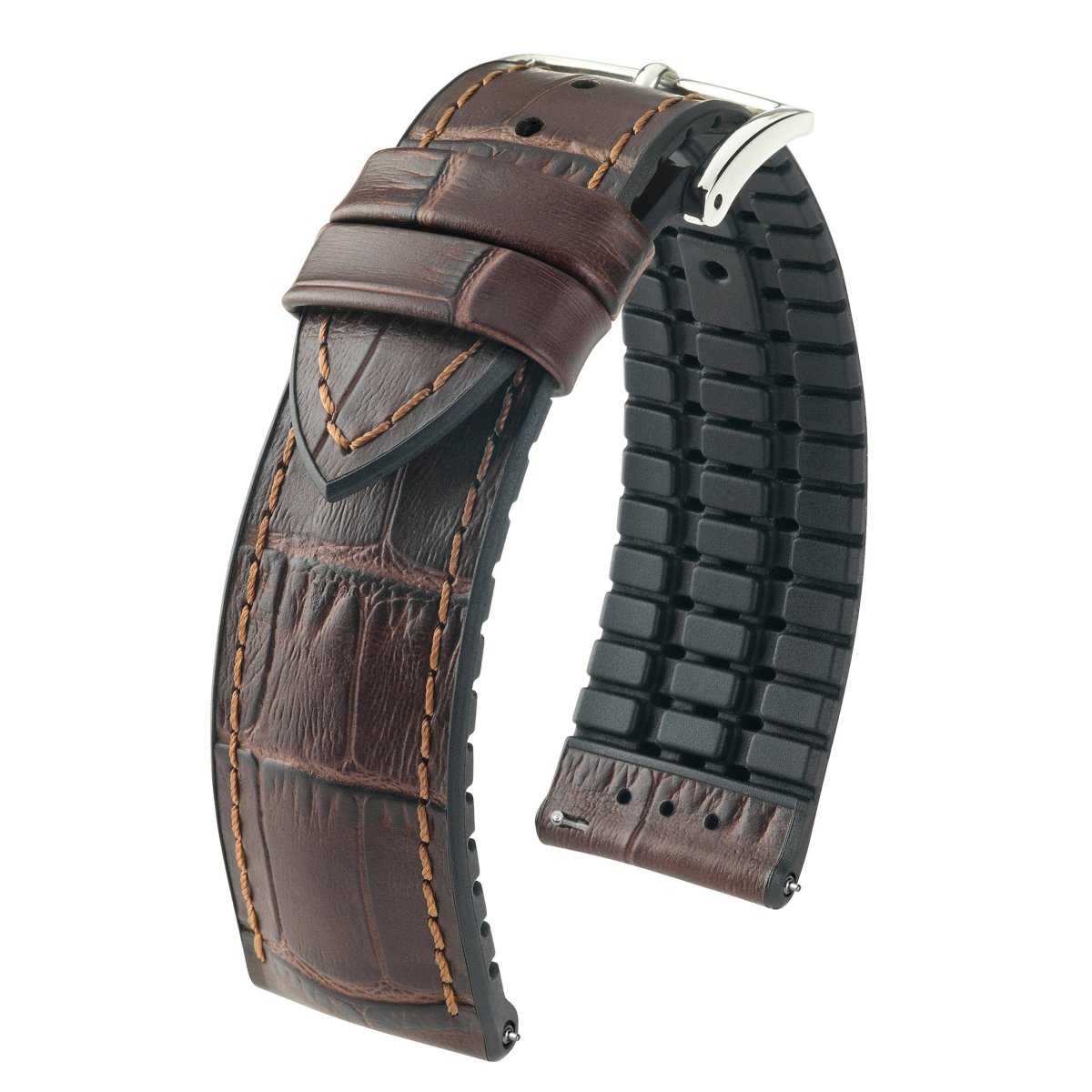 Paul | Performance Embossed Alligator watch band - Strapped For Time