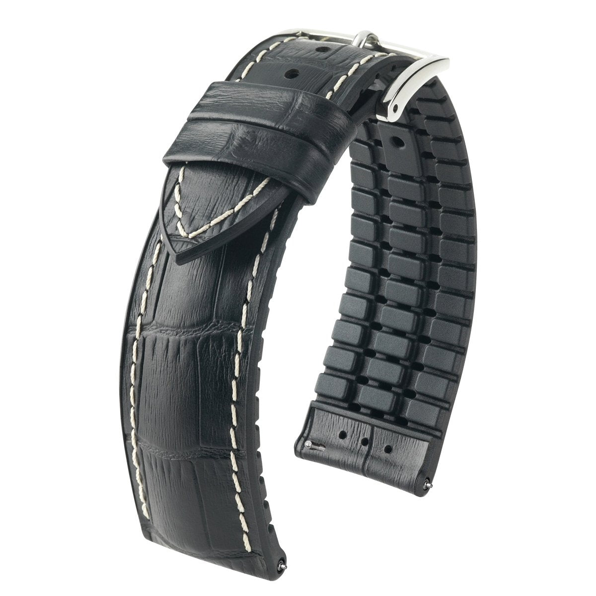 George | Performance Embossed Alligator watch band - Strapped For Time