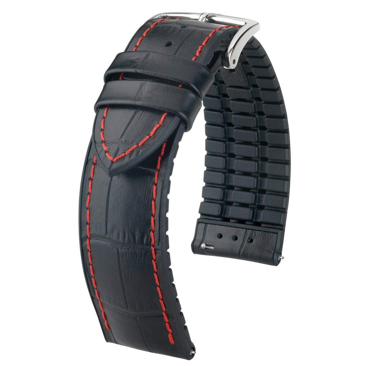 George | Performance Embossed Alligator watch band - Strapped For Time
