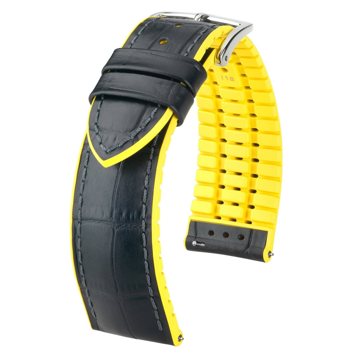 Andy | Performance Embossed Leather watch band - Strapped For Time