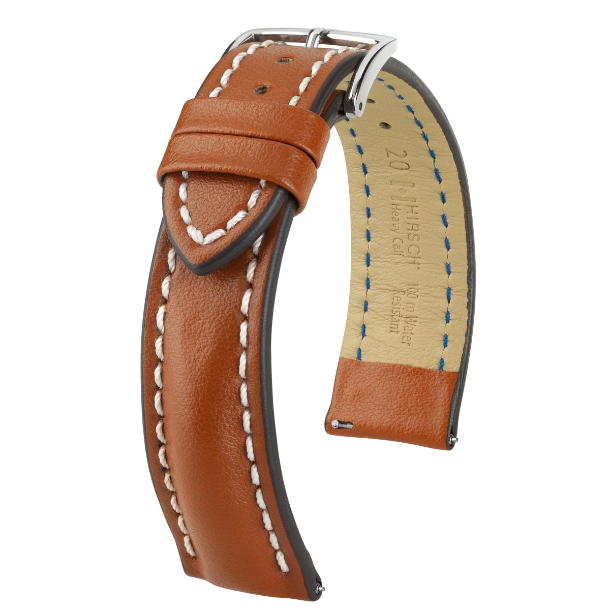 Heavy Calf | Calfskin Leather watch band - Strapped For Time