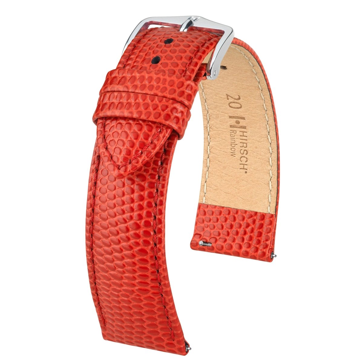 Rainbow | Embossed Lizard watch band - Strapped For Time