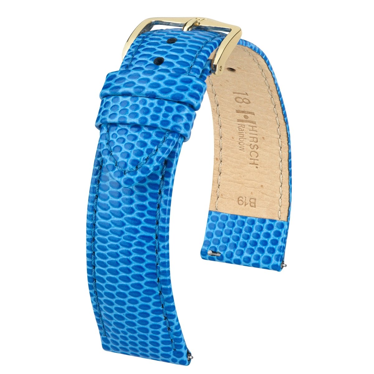 Rainbow | Embossed Lizard watch band - Strapped For Time