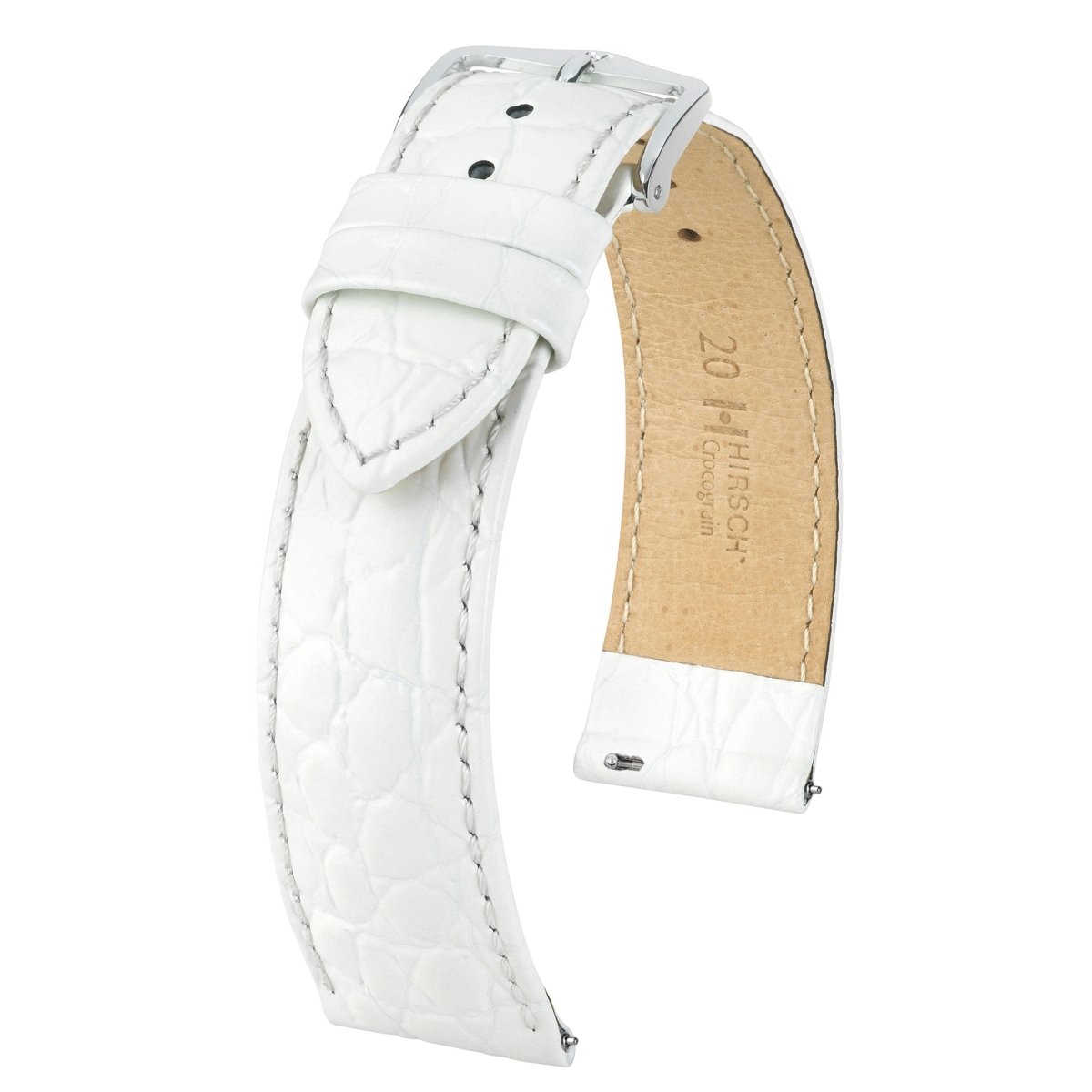 Crocograin | Embossed Crocodile watch band - Strapped For Time