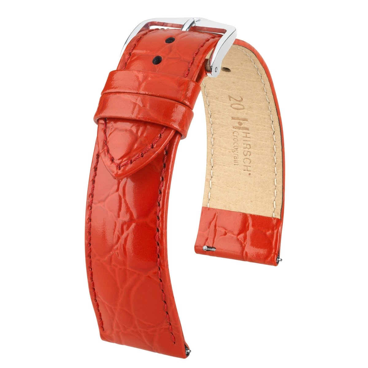 Crocograin | Embossed Crocodile watch band - Strapped For Time