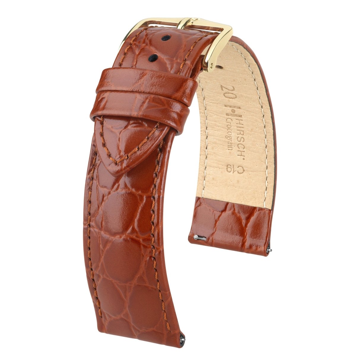 Crocograin | Embossed Crocodile watch band - Strapped For Time