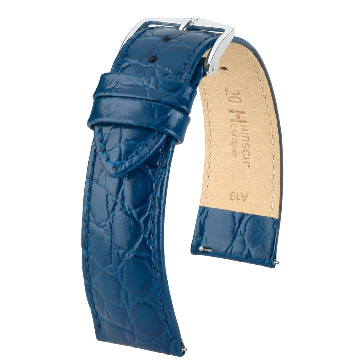 Crocograin | Embossed Crocodile watch band - Strapped For Time