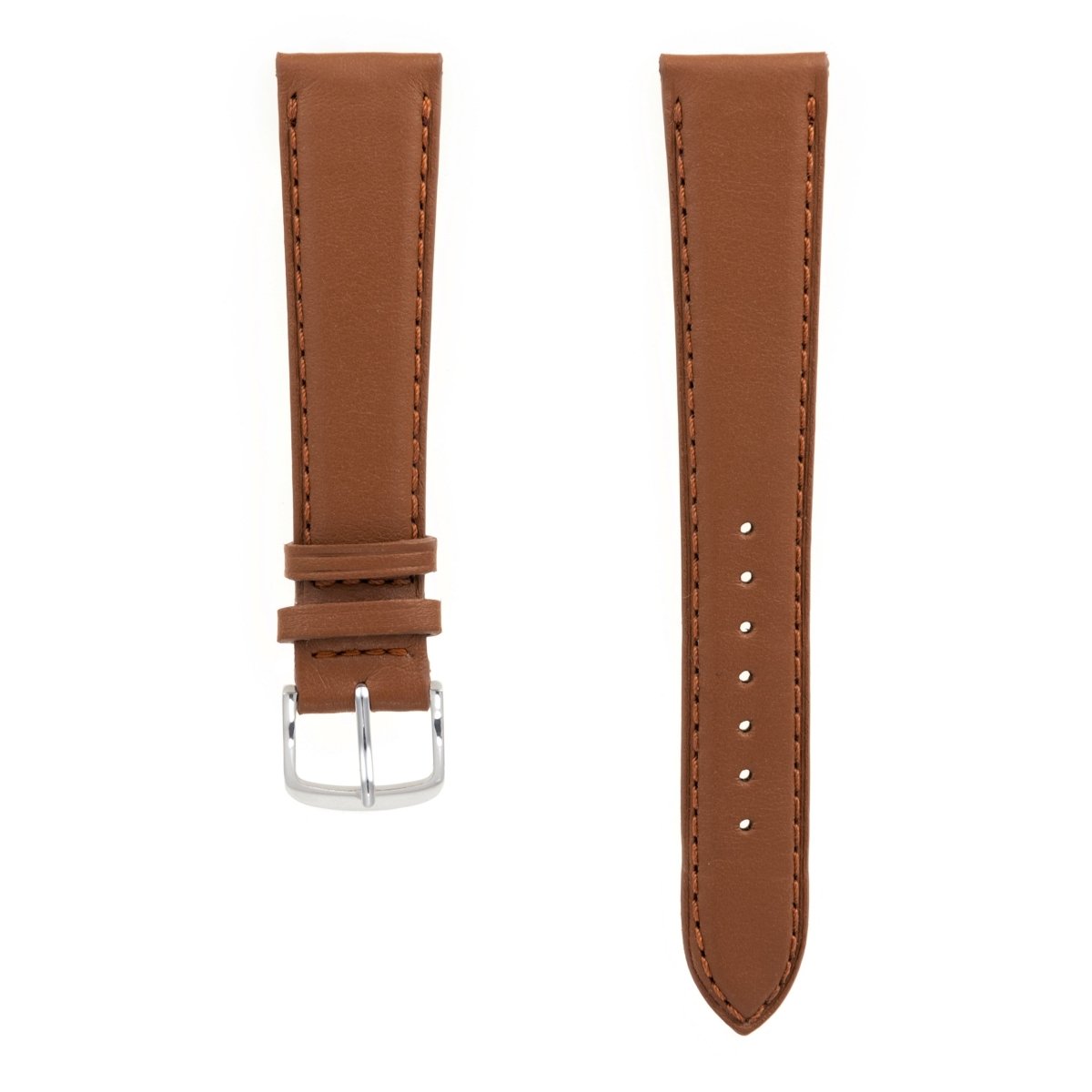 Classic | Smooth Calfskin watch band - Strapped For Time