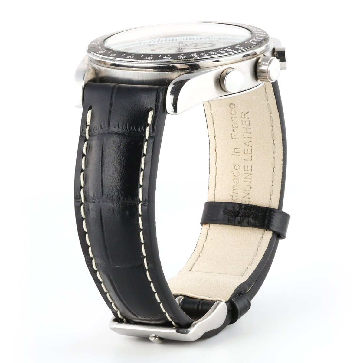 Classic | Embossed Alligator watch band - Strapped For Time