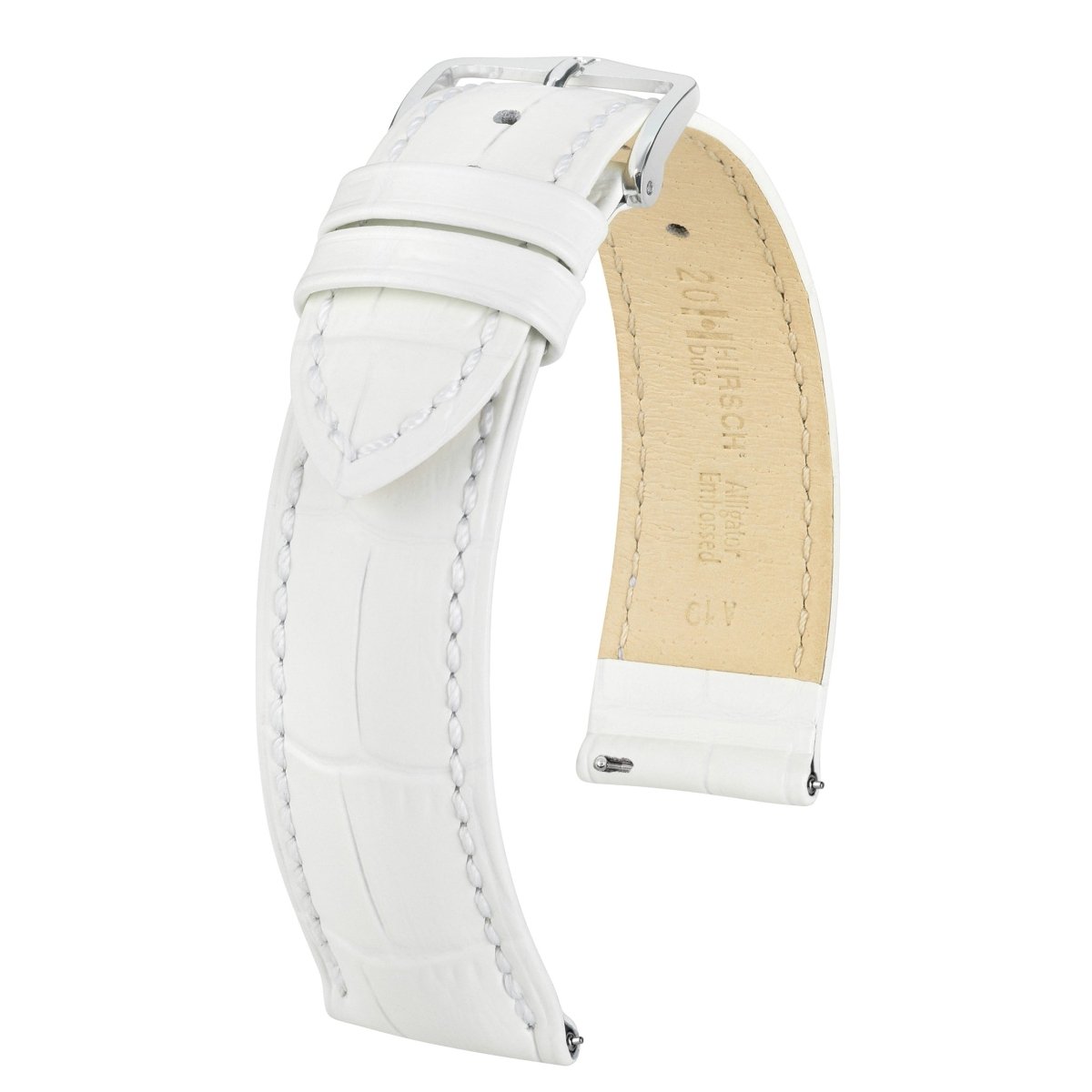 Duke | Embossed Alligator watch band - Strapped For Time