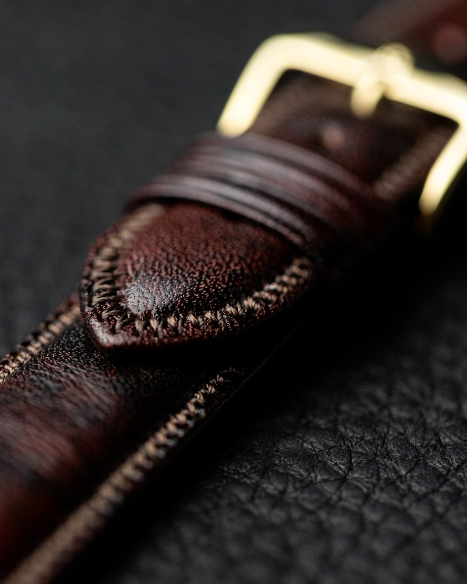 Ascot | English Calfskin watch band - Strapped For Time