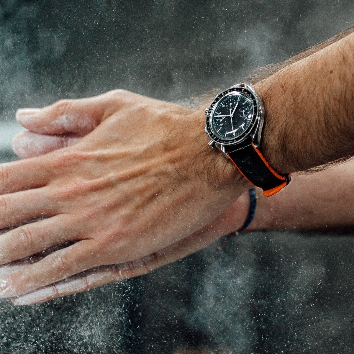 Andy | Performance Embossed Leather watch band - Strapped For Time