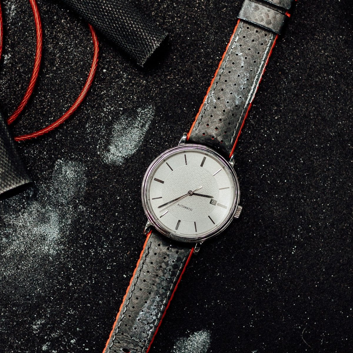 Ayrton | Performance Carbon watch band - Strapped For Time