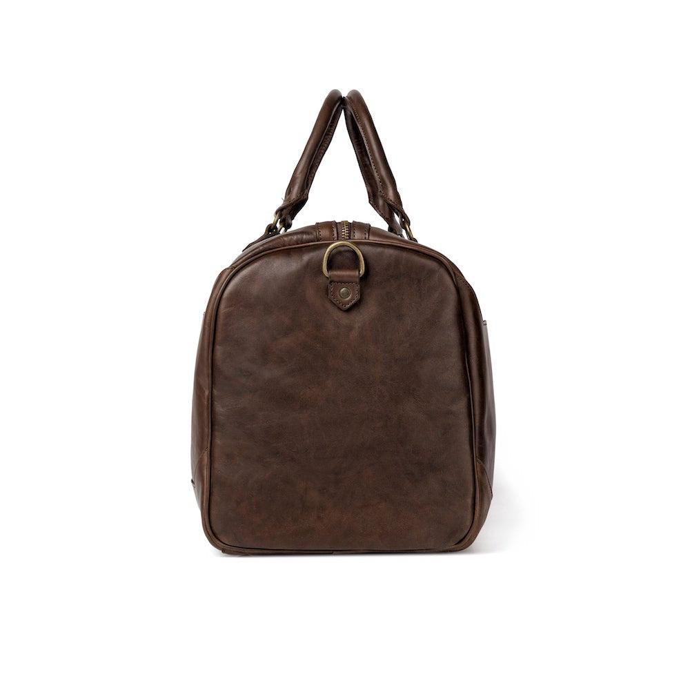 Benjamin Leather Duffle Bag watch band - Strapped For Time