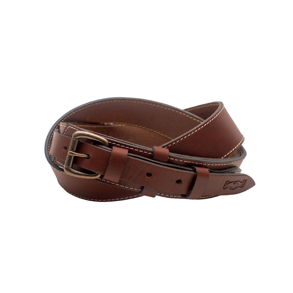 Campaign Leather Ranger Belt watch band - Strapped For Time