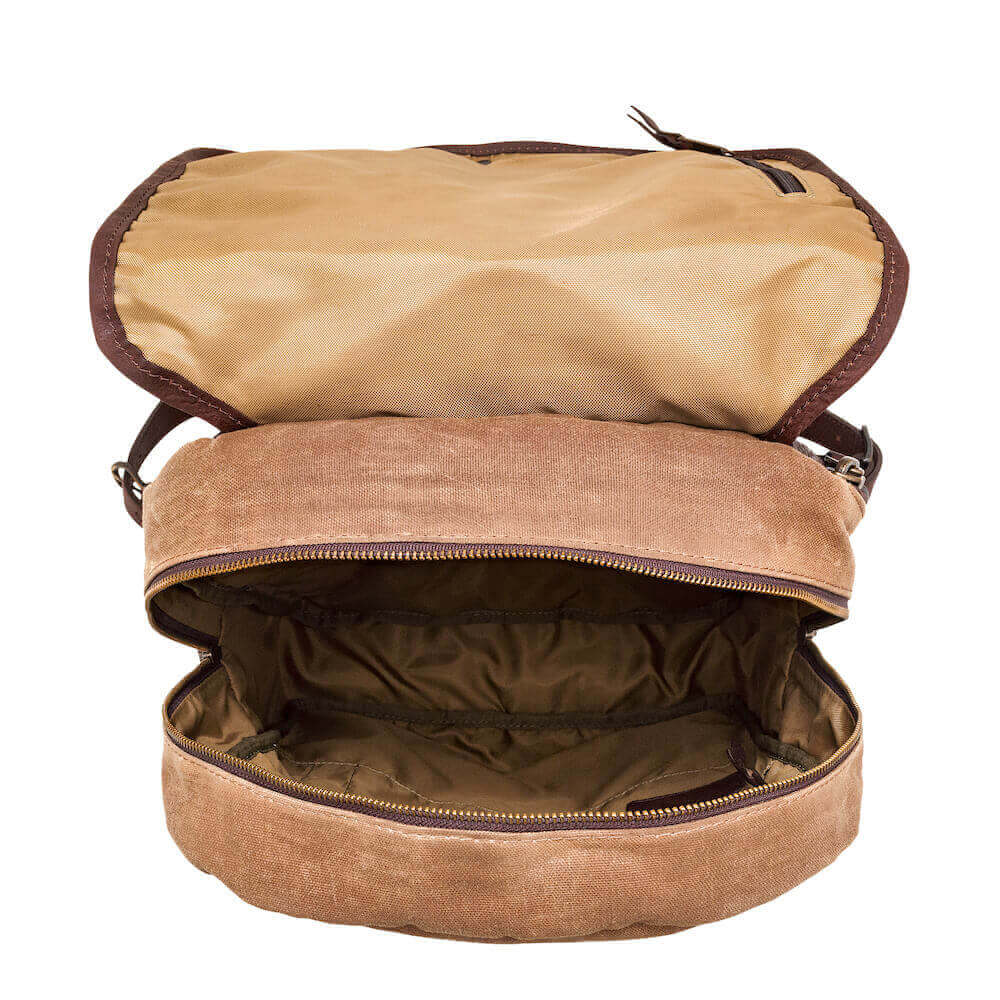 Campaign Waxed Canvas Backpack watch band - Strapped For Time