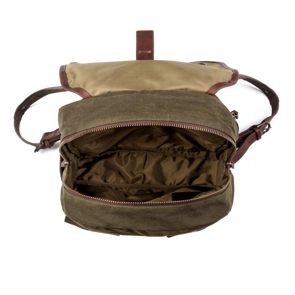 Campaign Waxed Canvas Backpack watch band - Strapped For Time