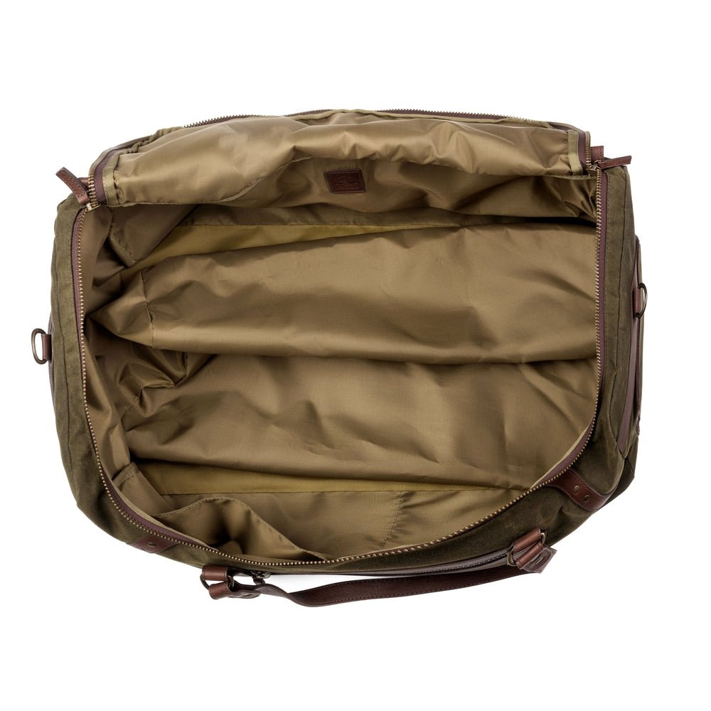 Campaign Waxed Canvas Large Duffle Bag watch band - Strapped For Time