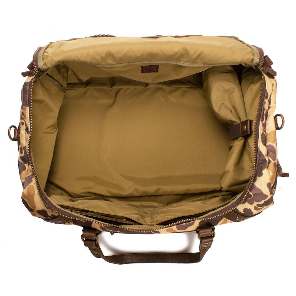 Campaign Waxed Canvas Large Duffle Bag watch band - Strapped For Time