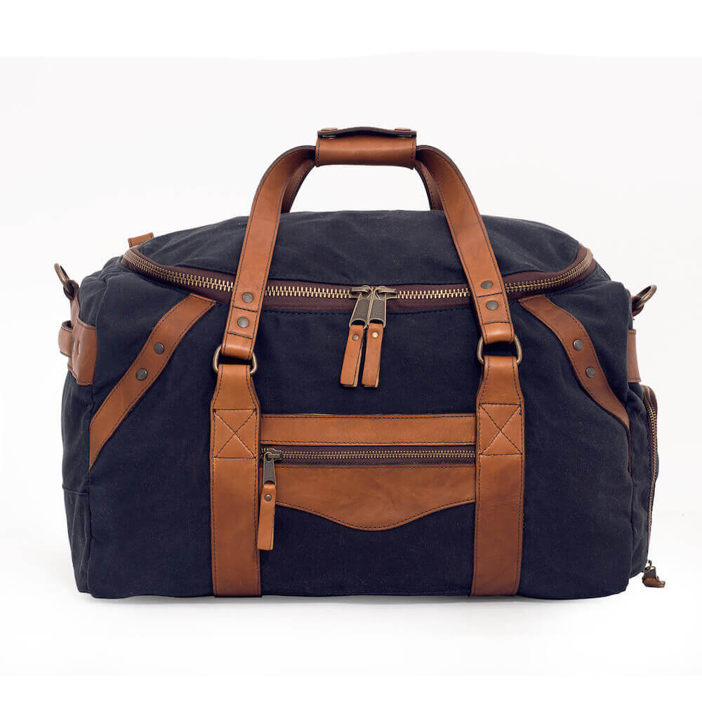 Campaign Waxed Canvas Medium Duffle Bag watch band - Strapped For Time