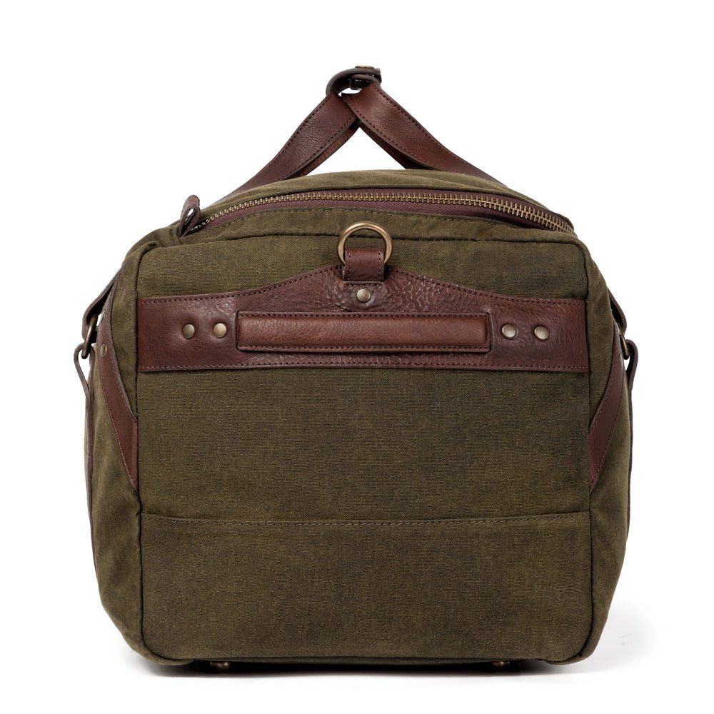 Campaign Waxed Canvas Medium Duffle Bag watch band - Strapped For Time