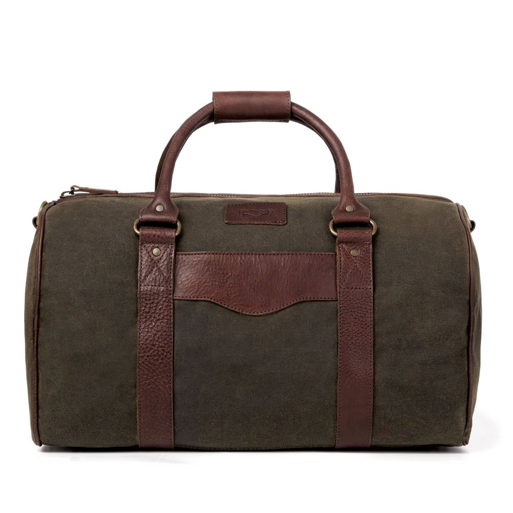 Campaign Waxed Canvas Medium Field Duffle Bag watch band - Strapped For Time