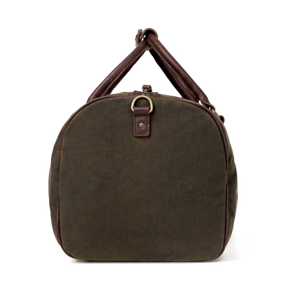 Campaign Waxed Canvas Medium Field Duffle Bag watch band - Strapped For Time