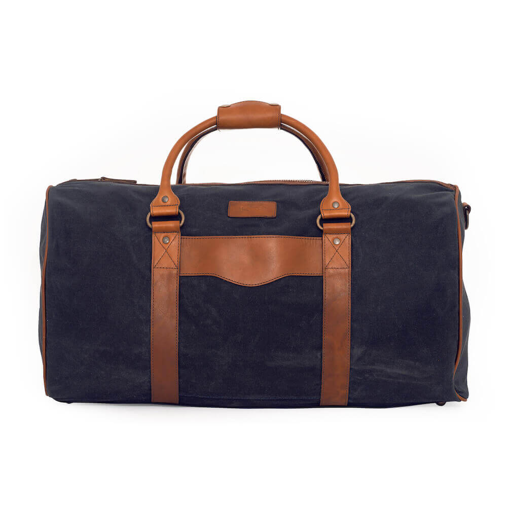 Campaign Waxed Canvas Medium Field Duffle Bag watch band - Strapped For Time