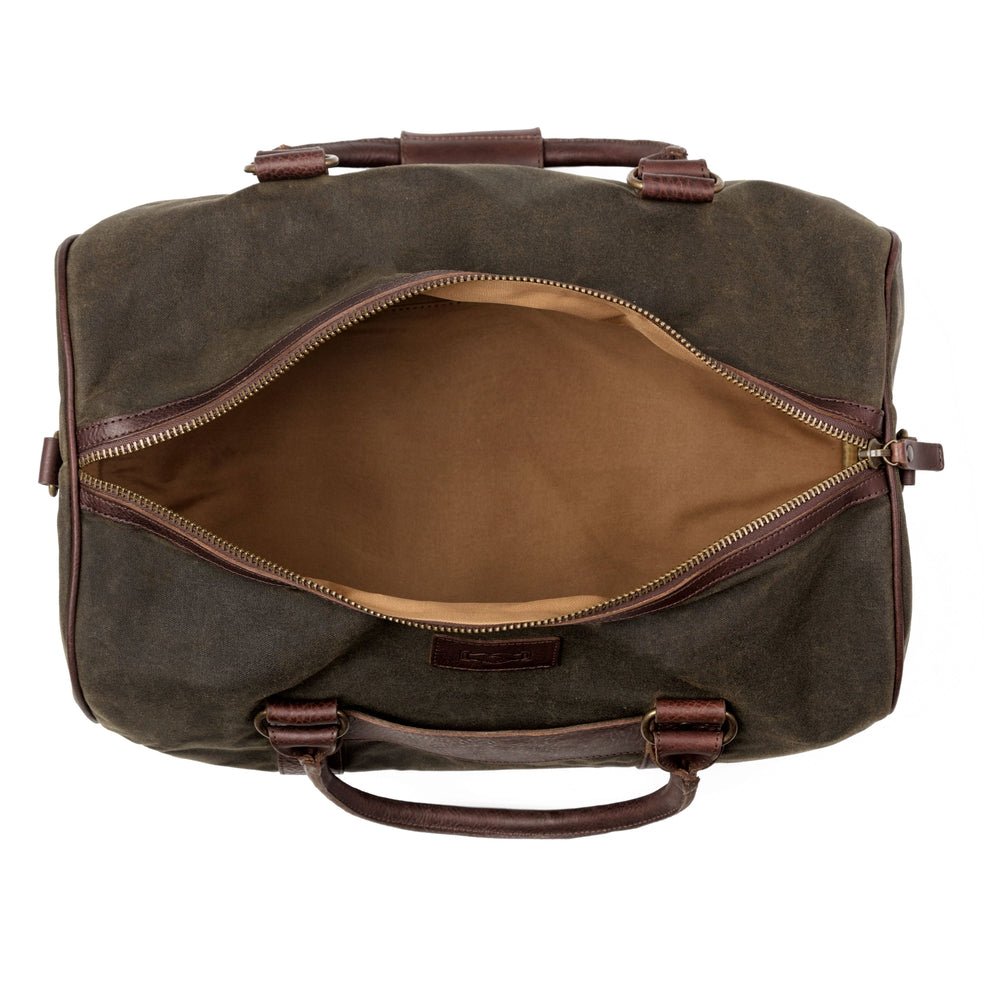 Campaign Waxed Canvas Medium Field Duffle Bag watch band - Strapped For Time