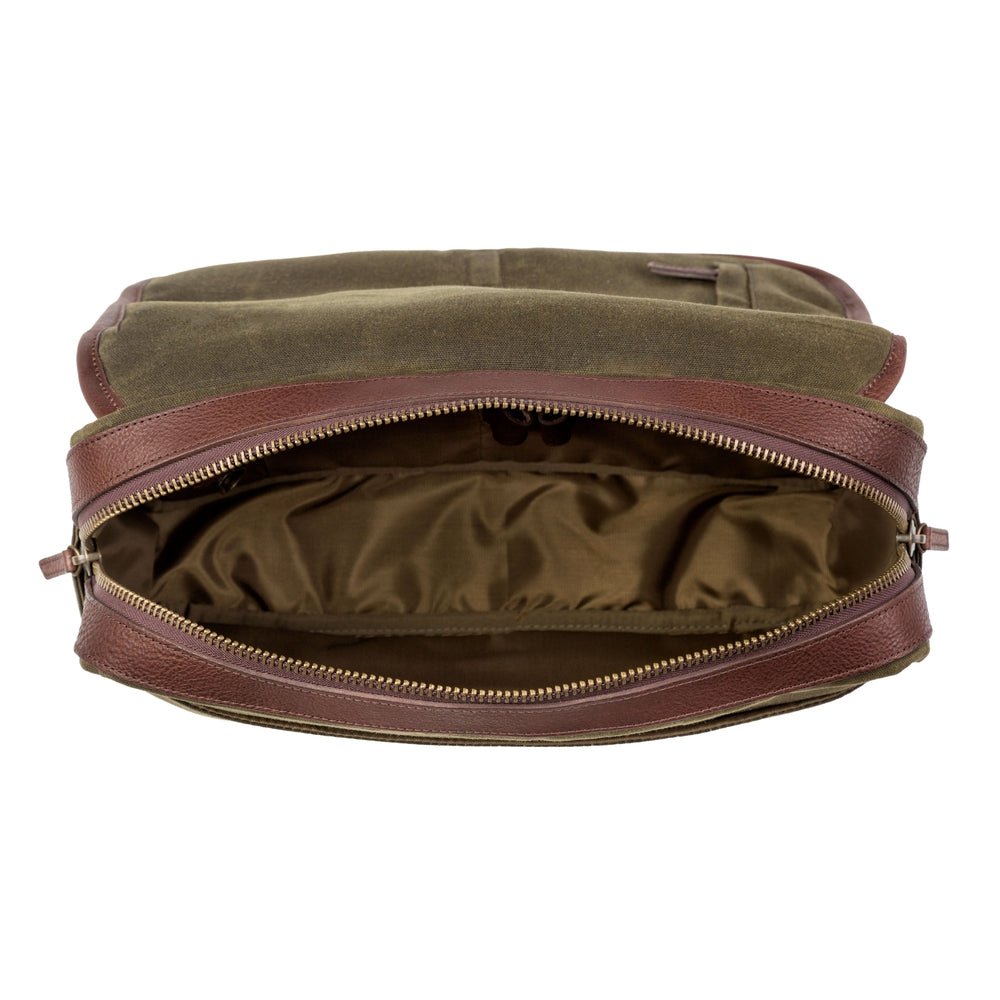 Campaign Waxed Canvas Messenger Bag watch band - Strapped For Time