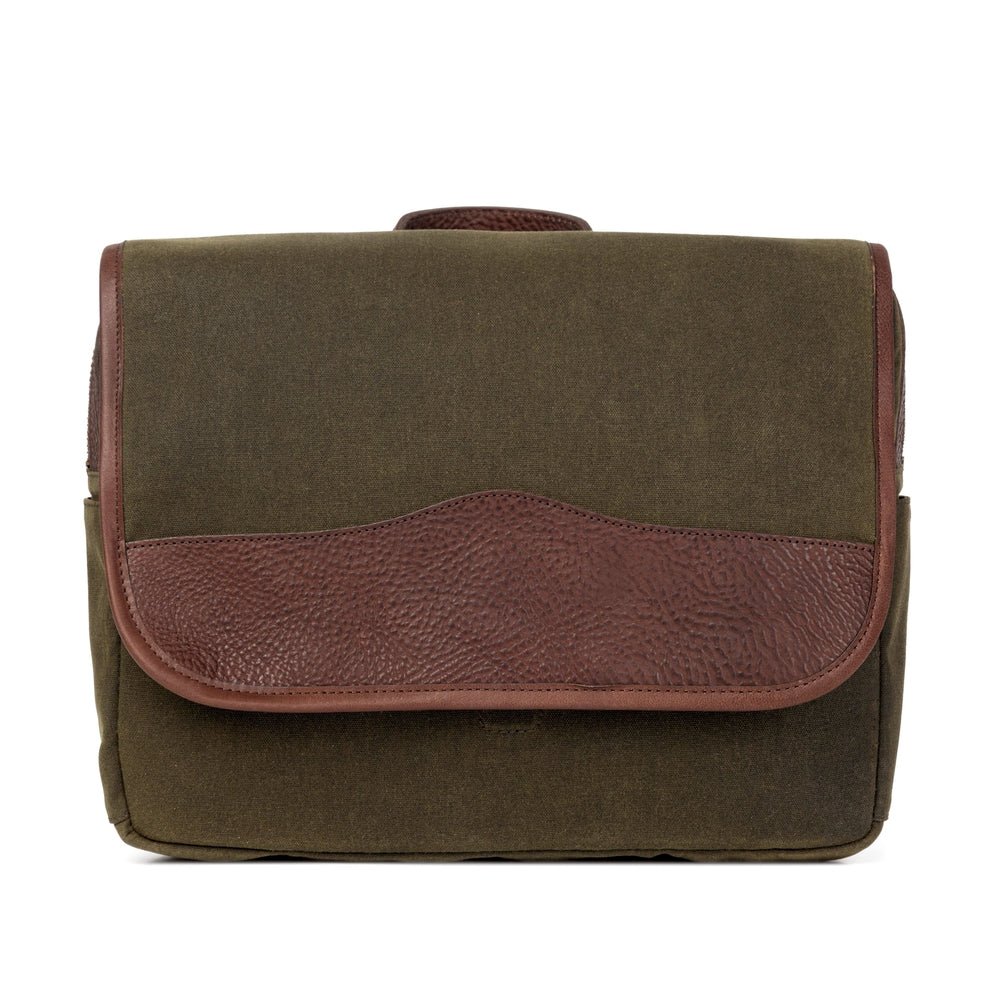 Campaign Waxed Canvas Messenger Bag watch band - Strapped For Time