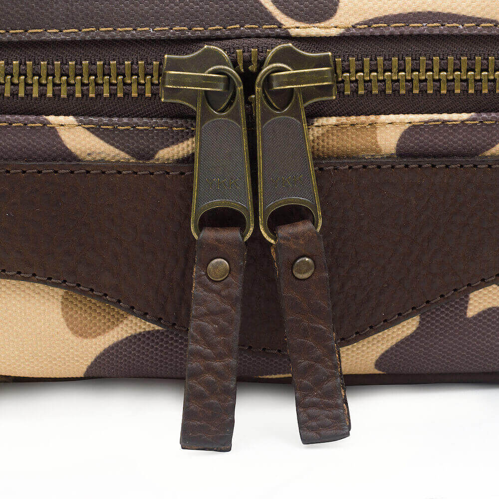 Campaign Waxed Canvas Toiletry Square Shave Kit watch band - Strapped For Time