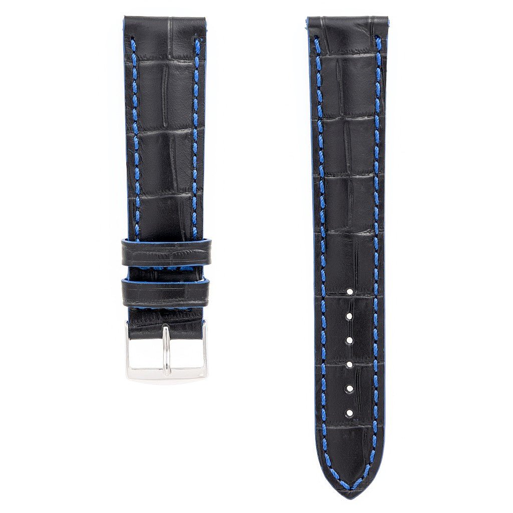 Classic | Embossed Alligator watch band - Strapped For Time
