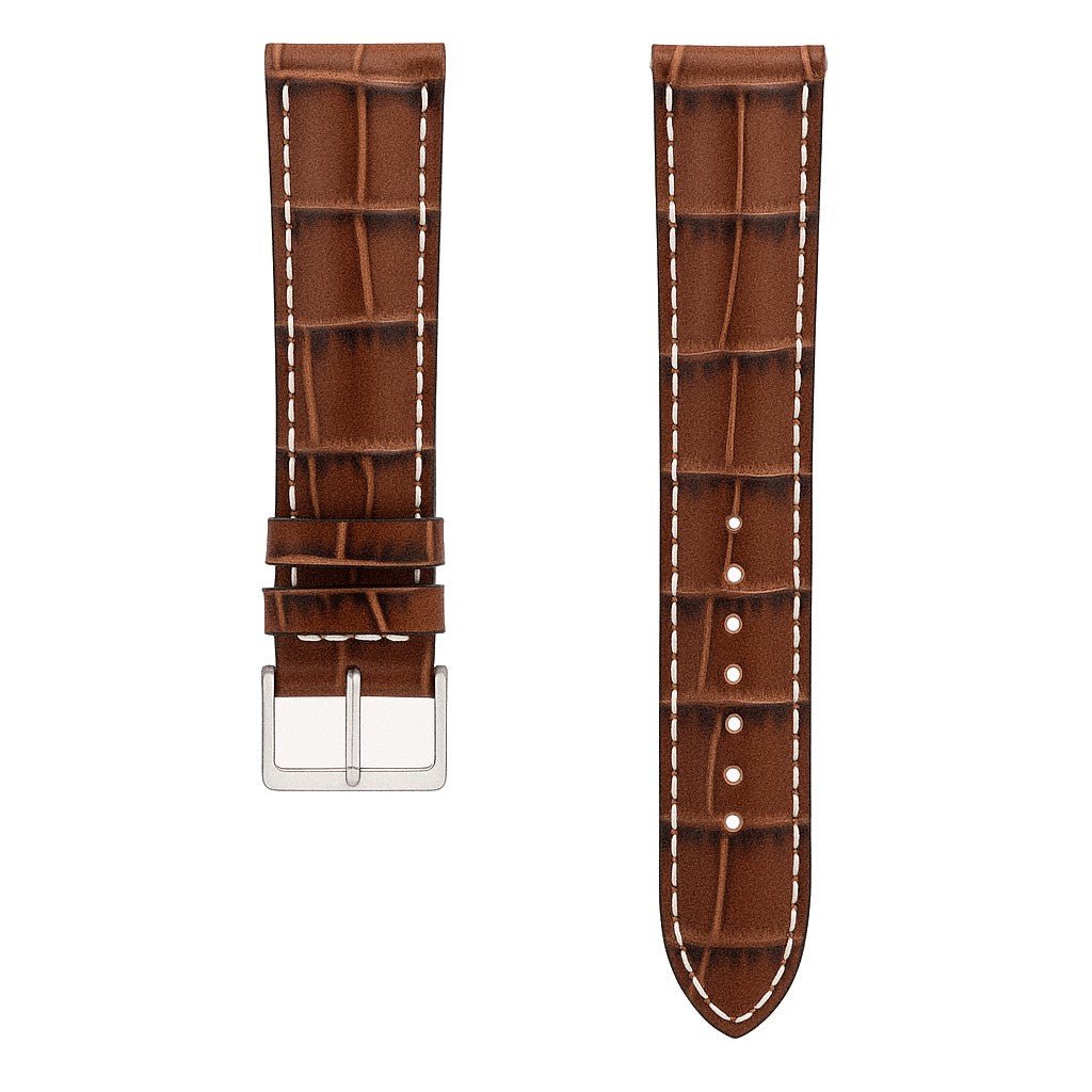 Classic | Embossed Alligator watch band - Strapped For Time