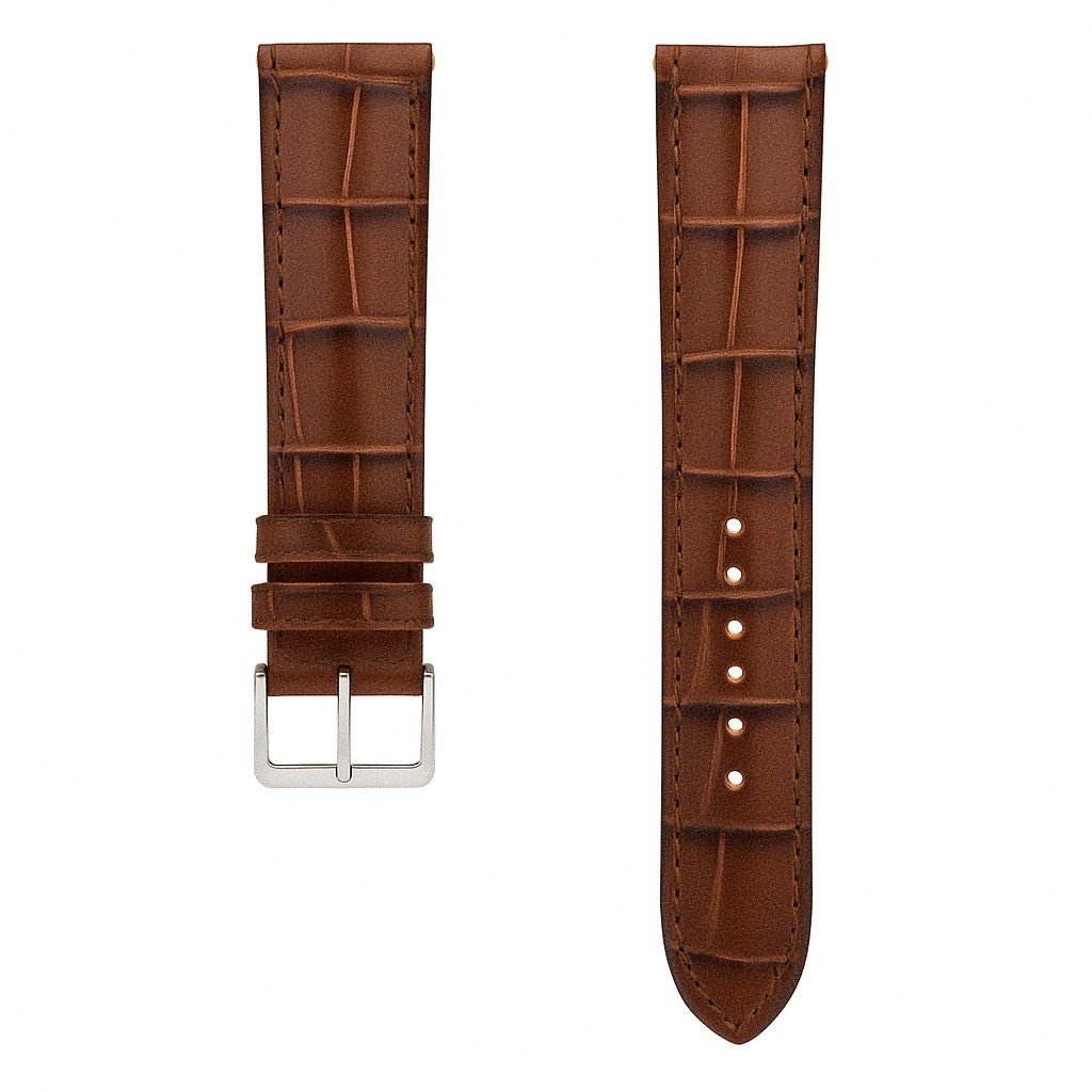 Classic | Embossed Alligator watch band - Strapped For Time