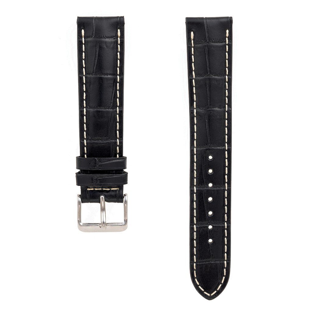Classic | Embossed Alligator watch band - Strapped For Time
