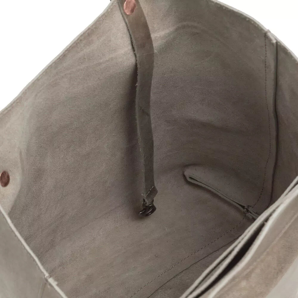 Eden MEDIUM Leather Tote Bag - Classic watch band - Strapped For Time