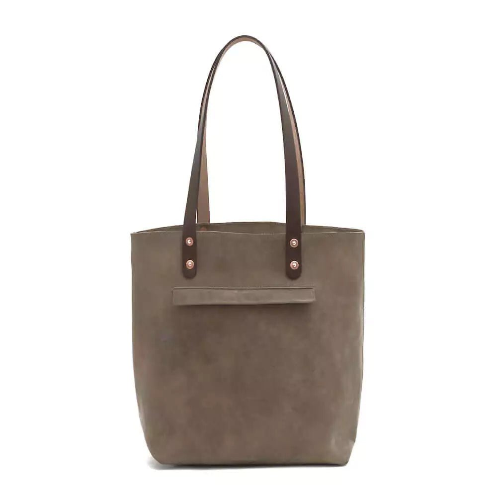 Eden MEDIUM Leather Tote Bag - Classic watch band - Strapped For Time