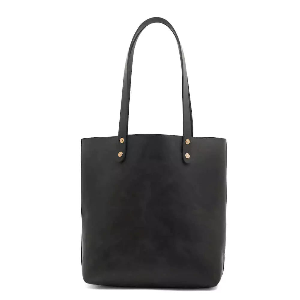 Eden MEDIUM Leather Tote Bag - Classic watch band - Strapped For Time